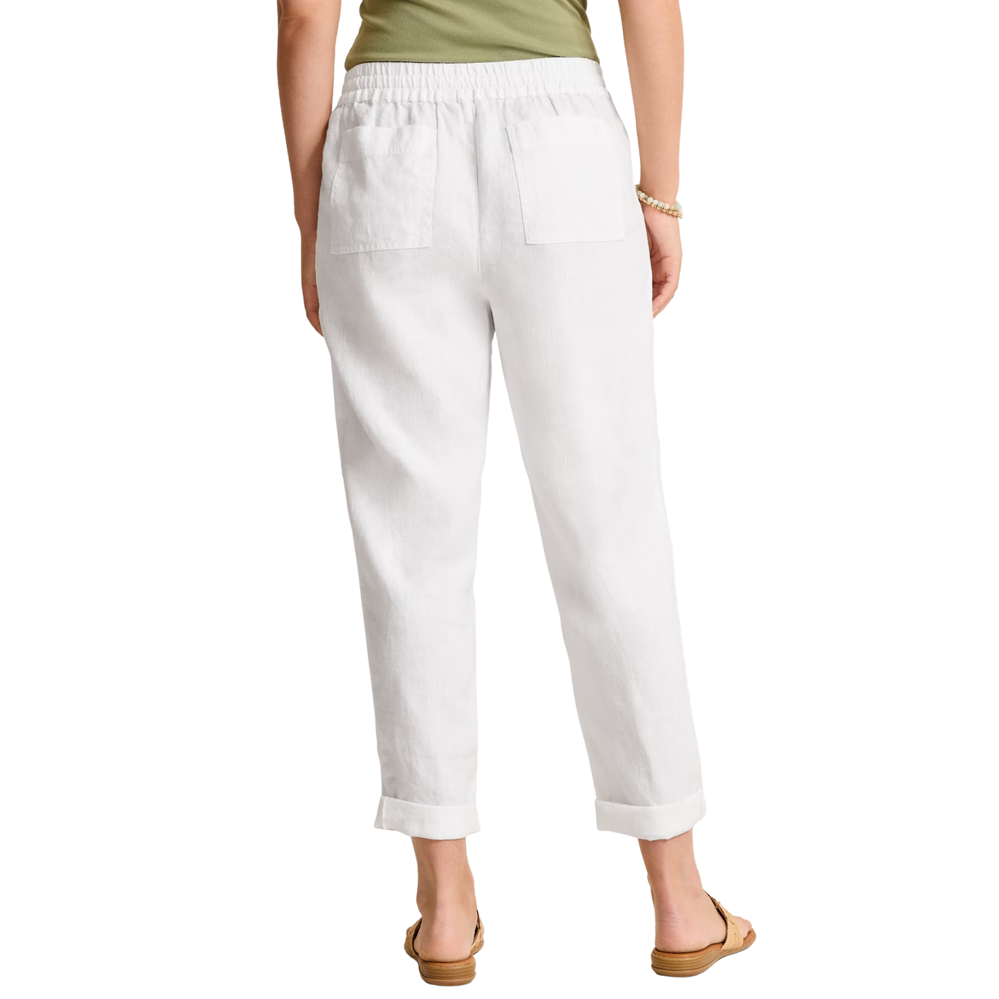 Two Palms Tapered Linen Pants
