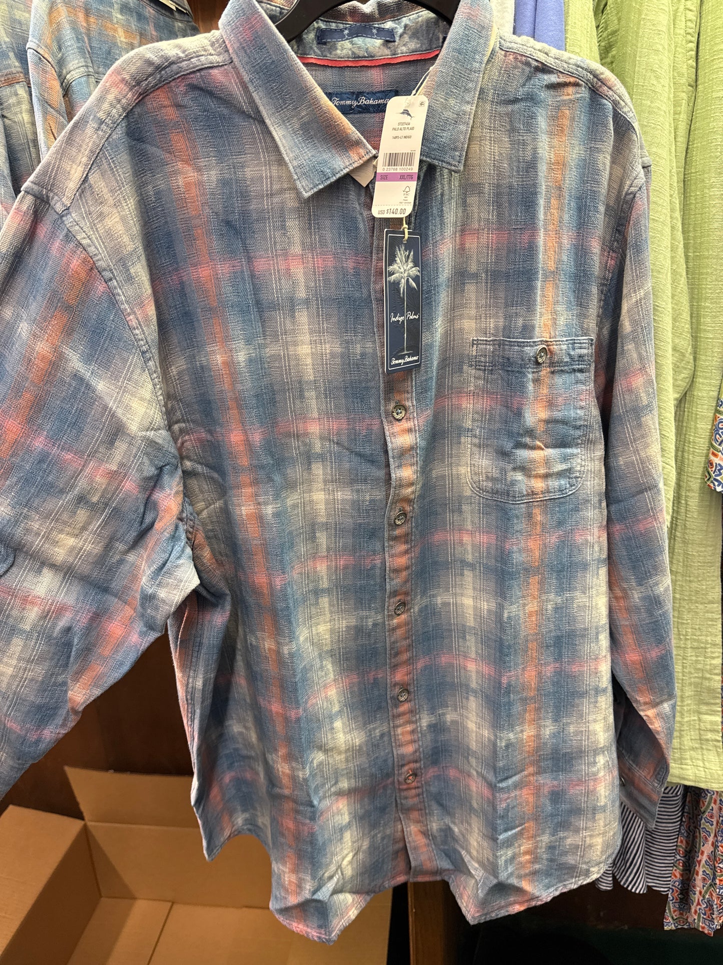 Palo Alto Plaid LS Shirt
