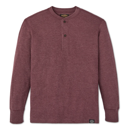 Waffle Knit Henley