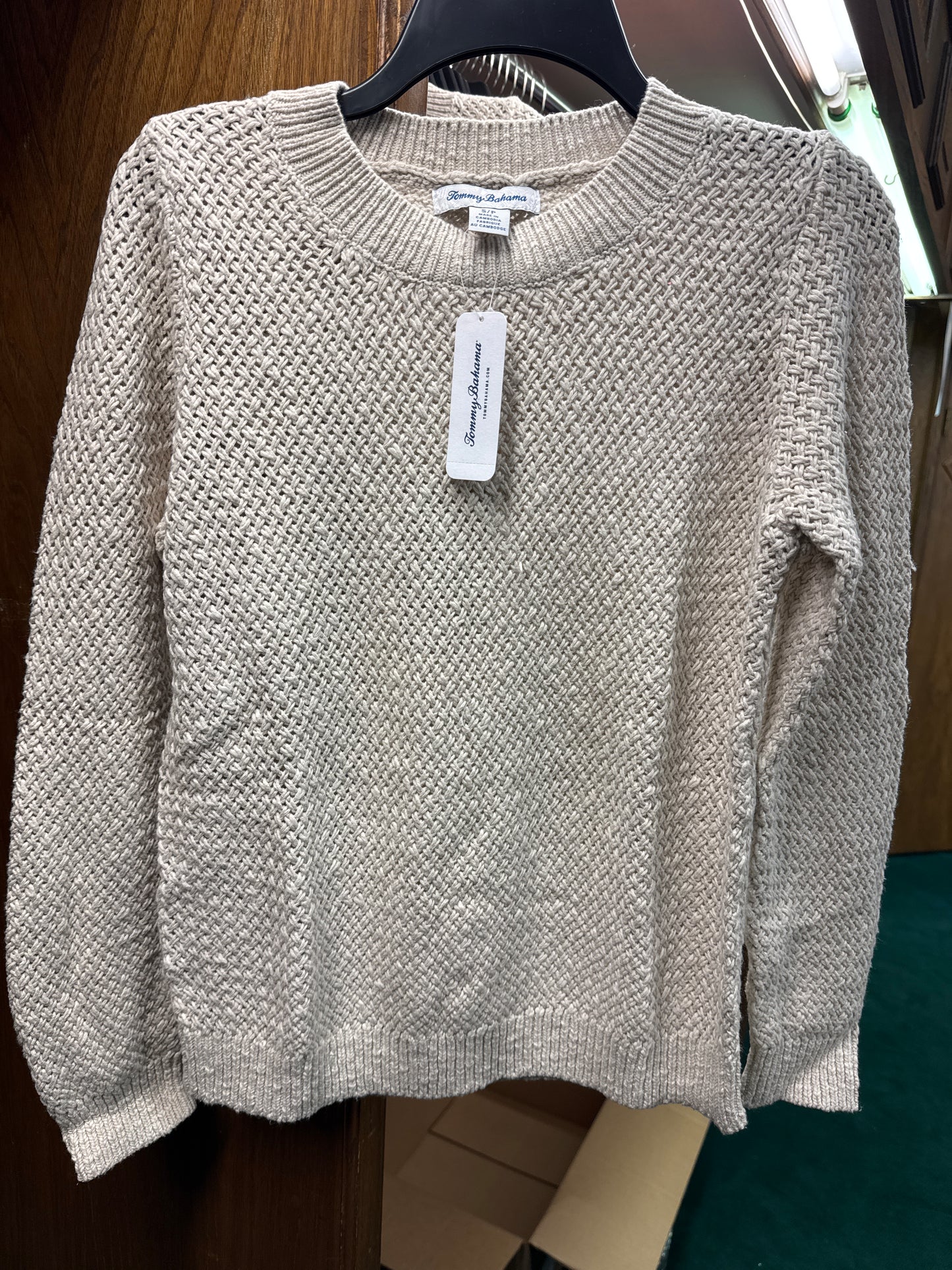 Surf Shore Basket Stitch Crew