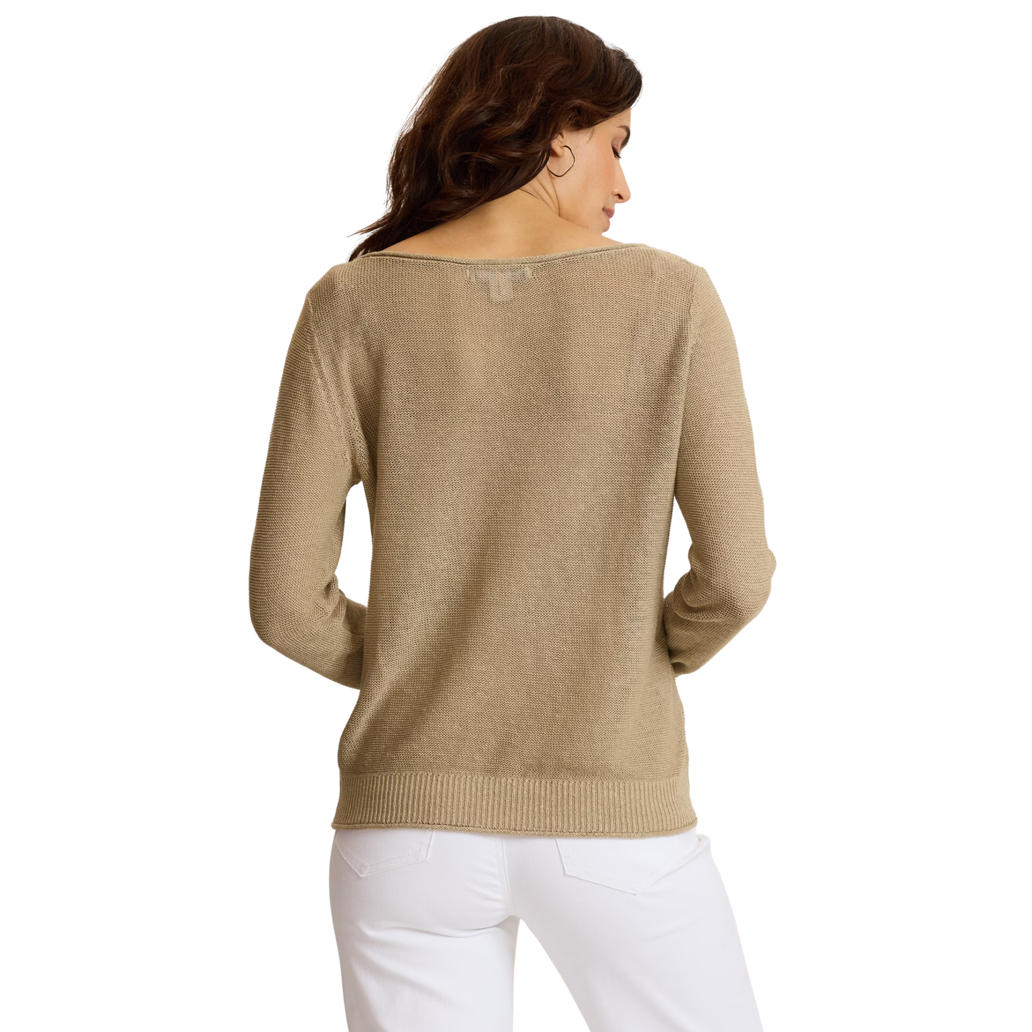Cedar Linen Bateau Sweater