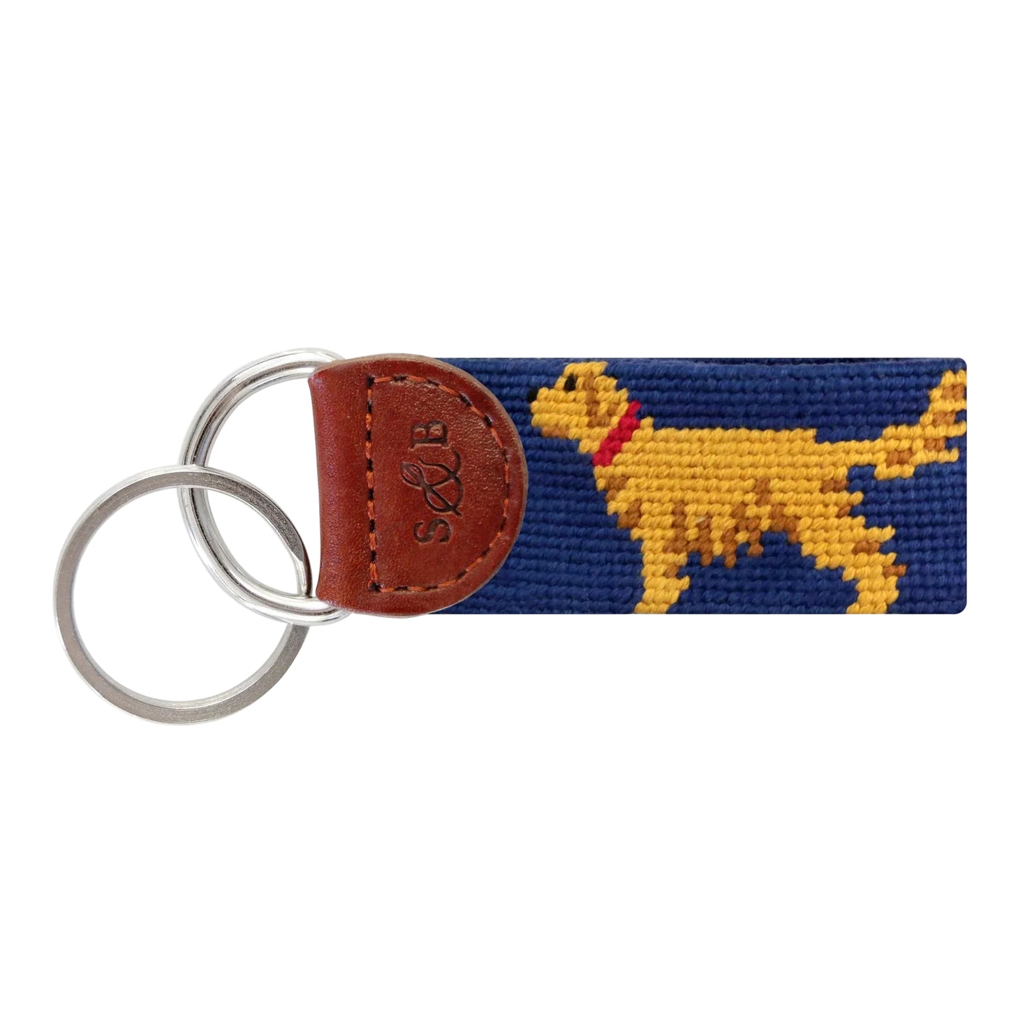 Golden Retriever Key Fob
