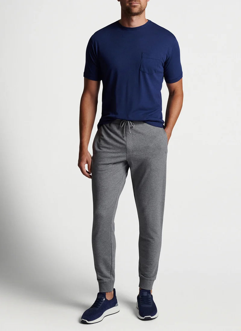 Peter Millar Crown Men's Lava Wash Garment Dyed Jogger