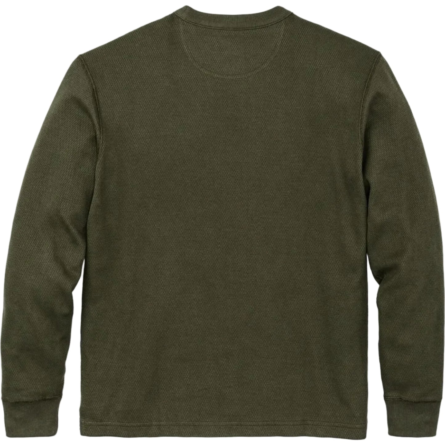 Waffle Knit Thermal Crewneck