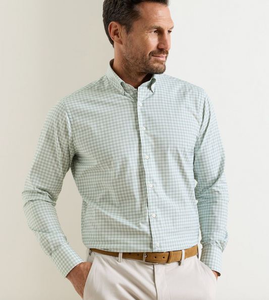 Lewis Perf Twill Sport Shirt