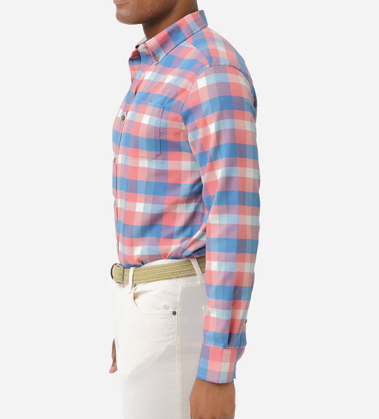 Radcliffe Plaid Intercoastal Flannel Sport Shirt