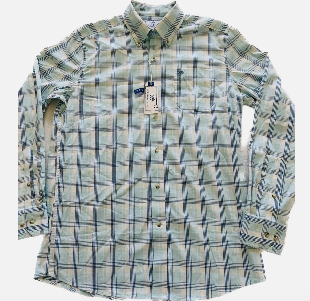 Carson Plaid Long Sleeve Sport Shirt