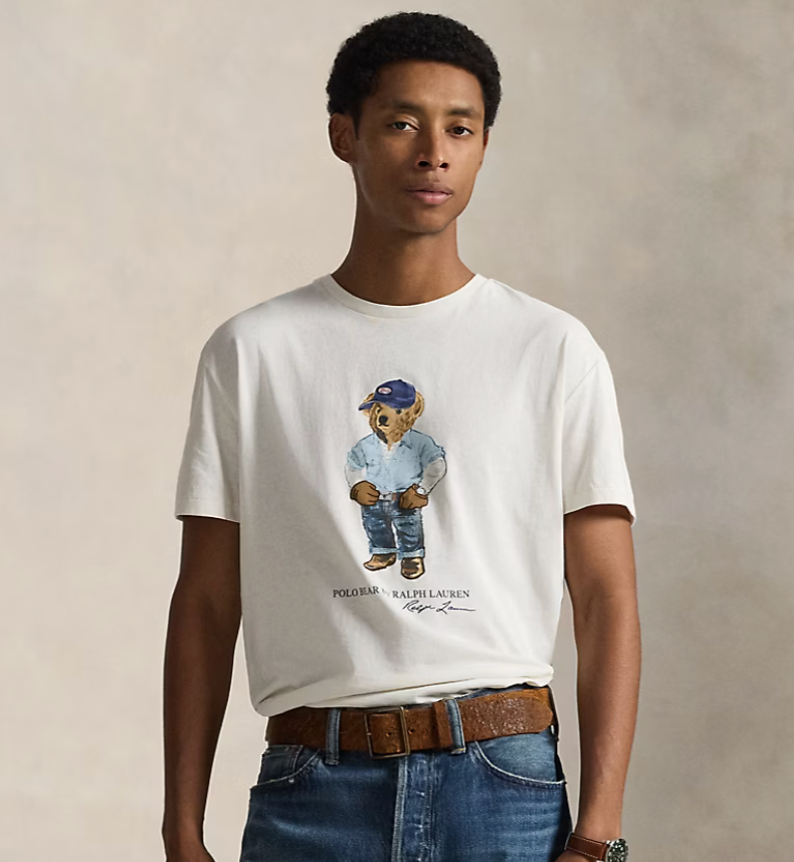 Classic Denim Polo Bear T-Shirt