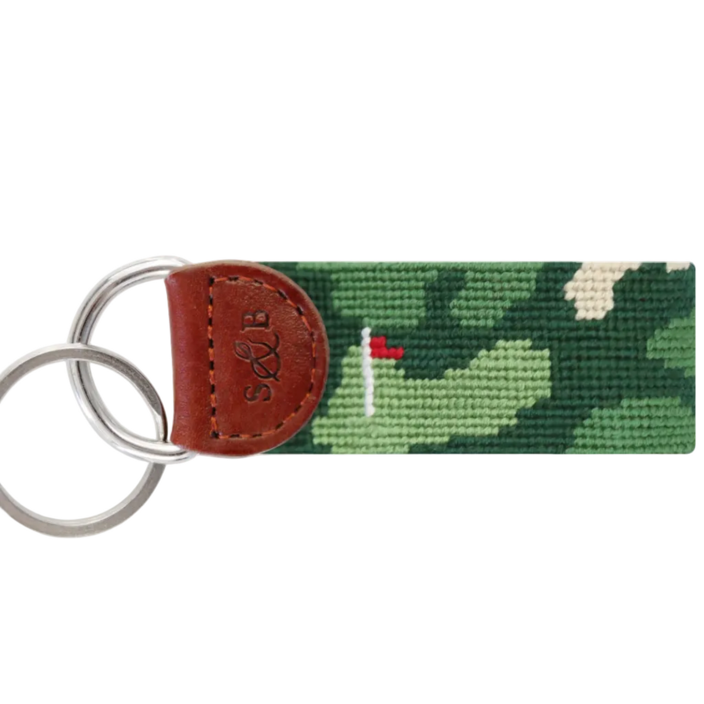 Golfer's Camo Key Fob