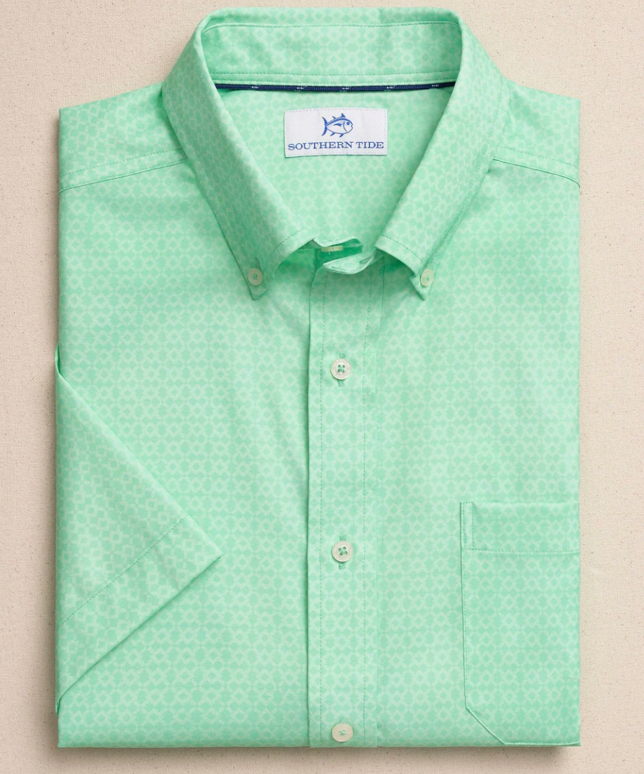 Seaside Geo CB SS Shirt