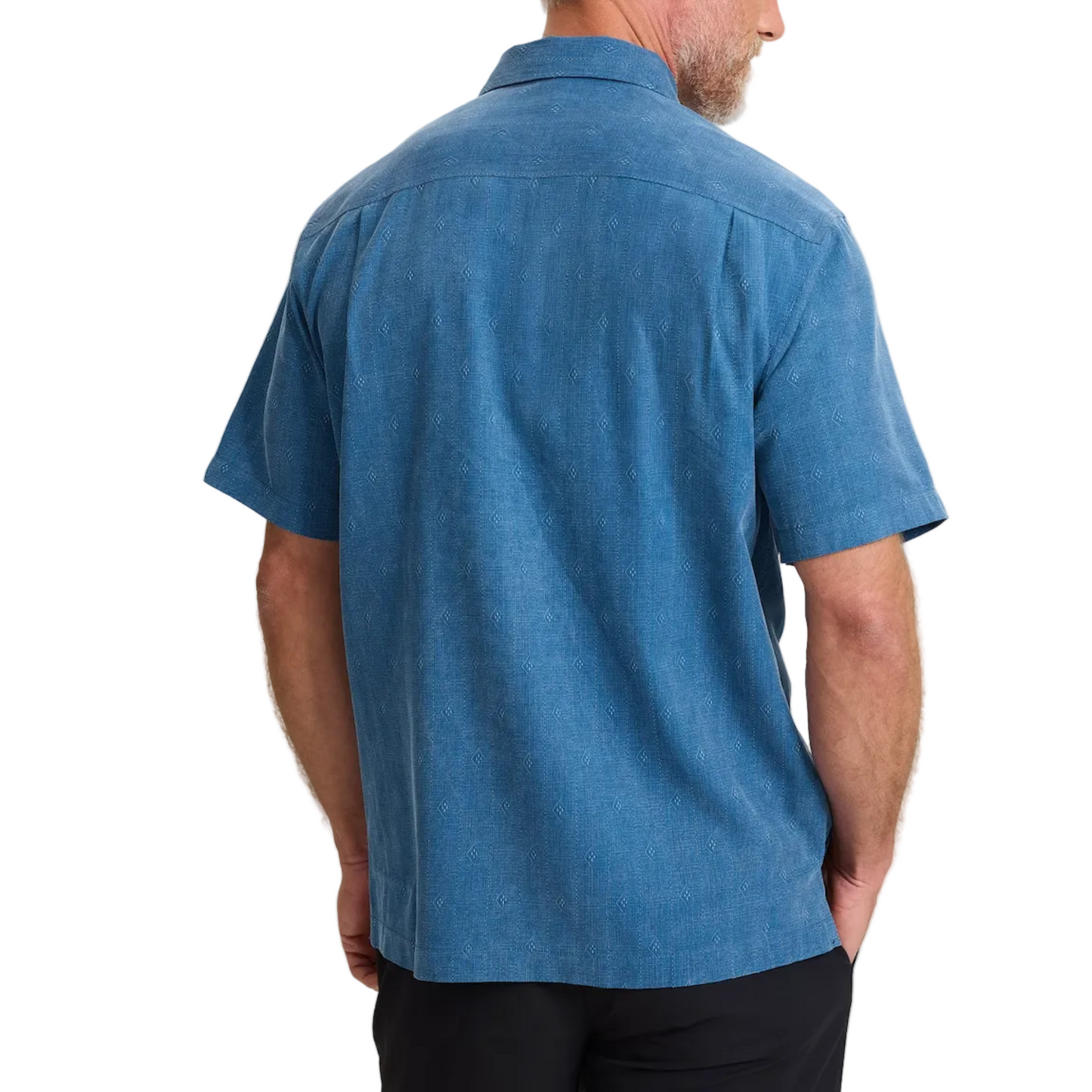 Kona Luxe Border Silk Camp Shirt
