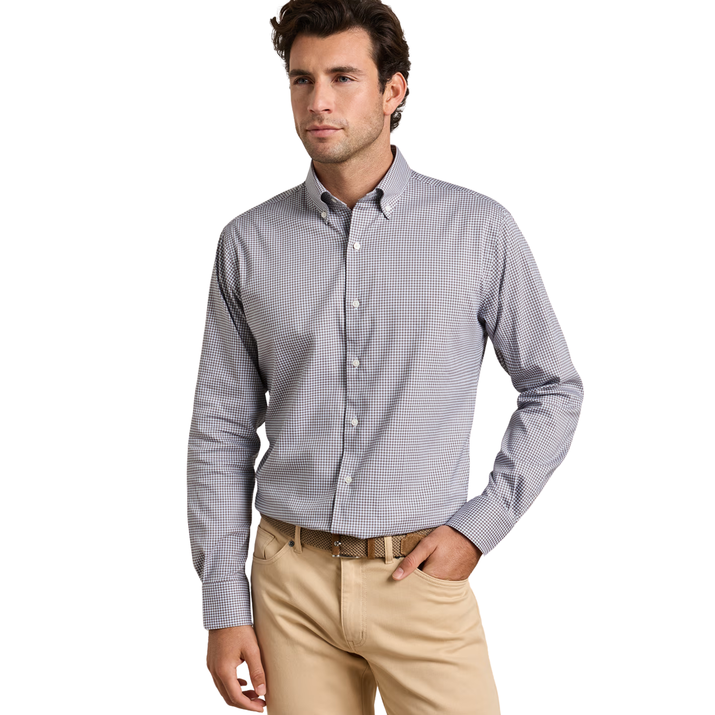 Gregory Crown Lite Cotton-Stretch Sport Shirt