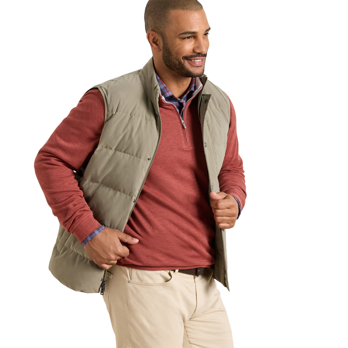 Bedford Quilted Vest - Fatigue