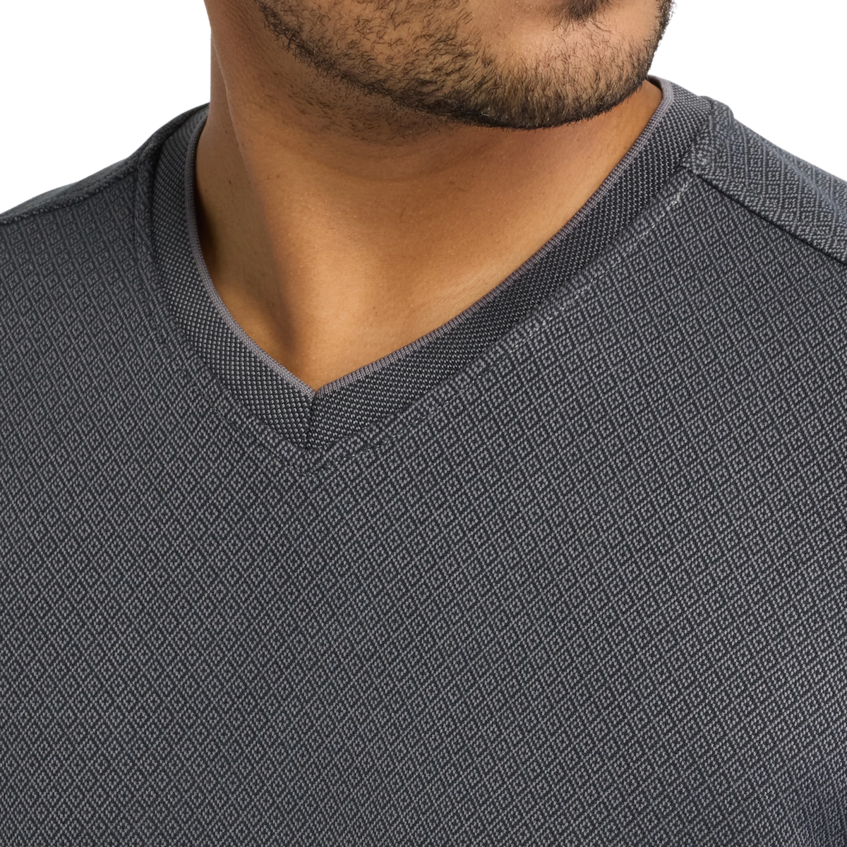 Keyport Diamond V-Neck LS T-Shirt