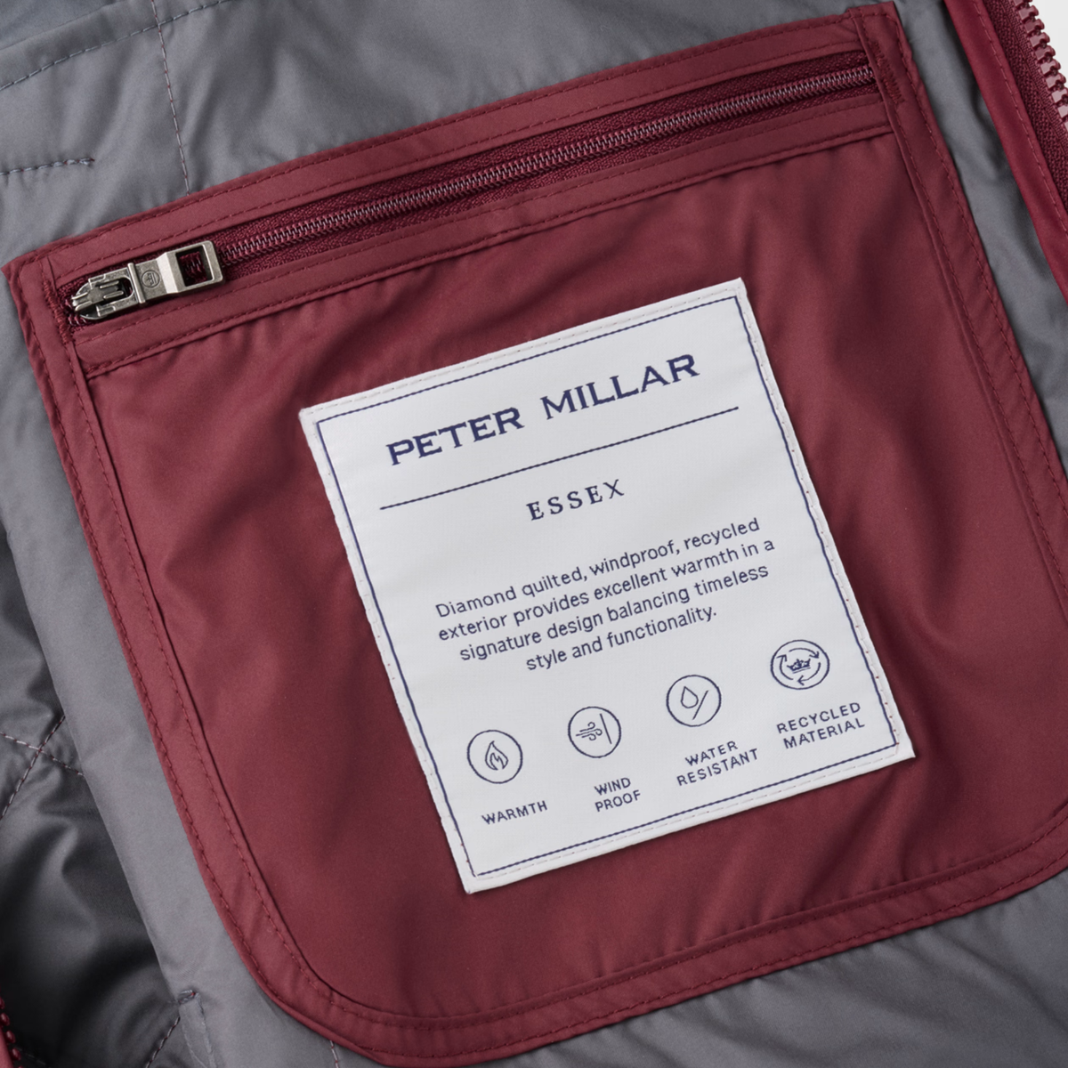 Essex Vest - Bordeaux