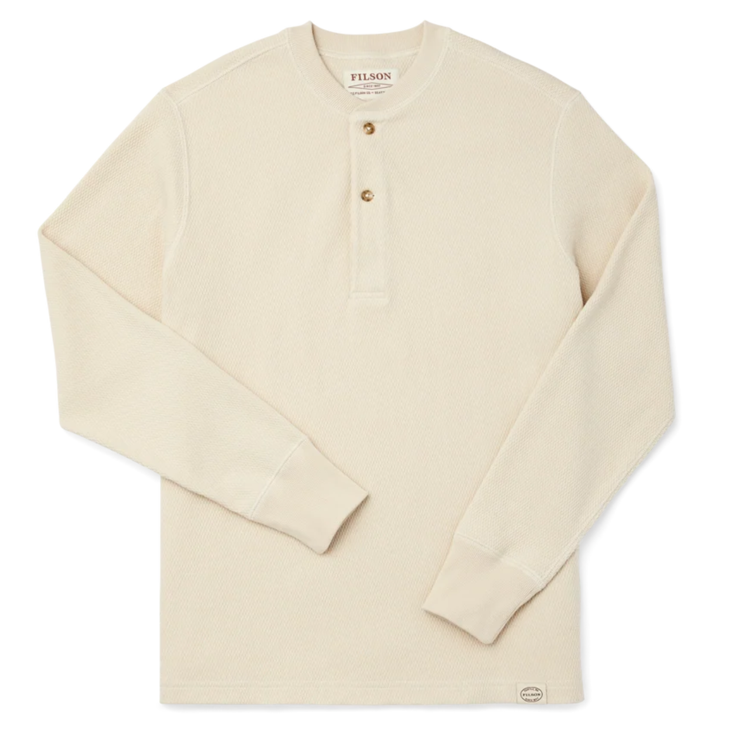 Waffle Knit Henley
