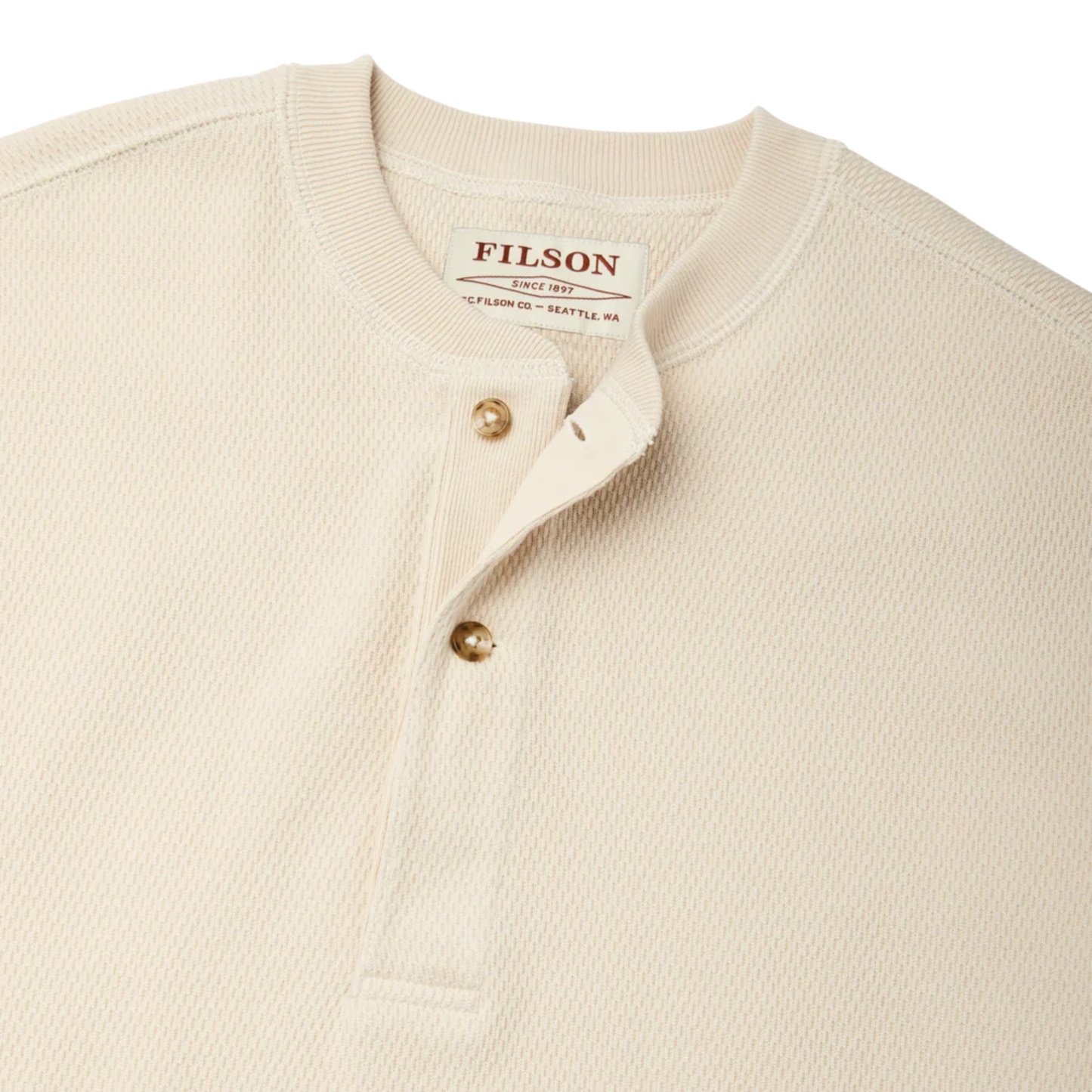 Waffle Knit Henley