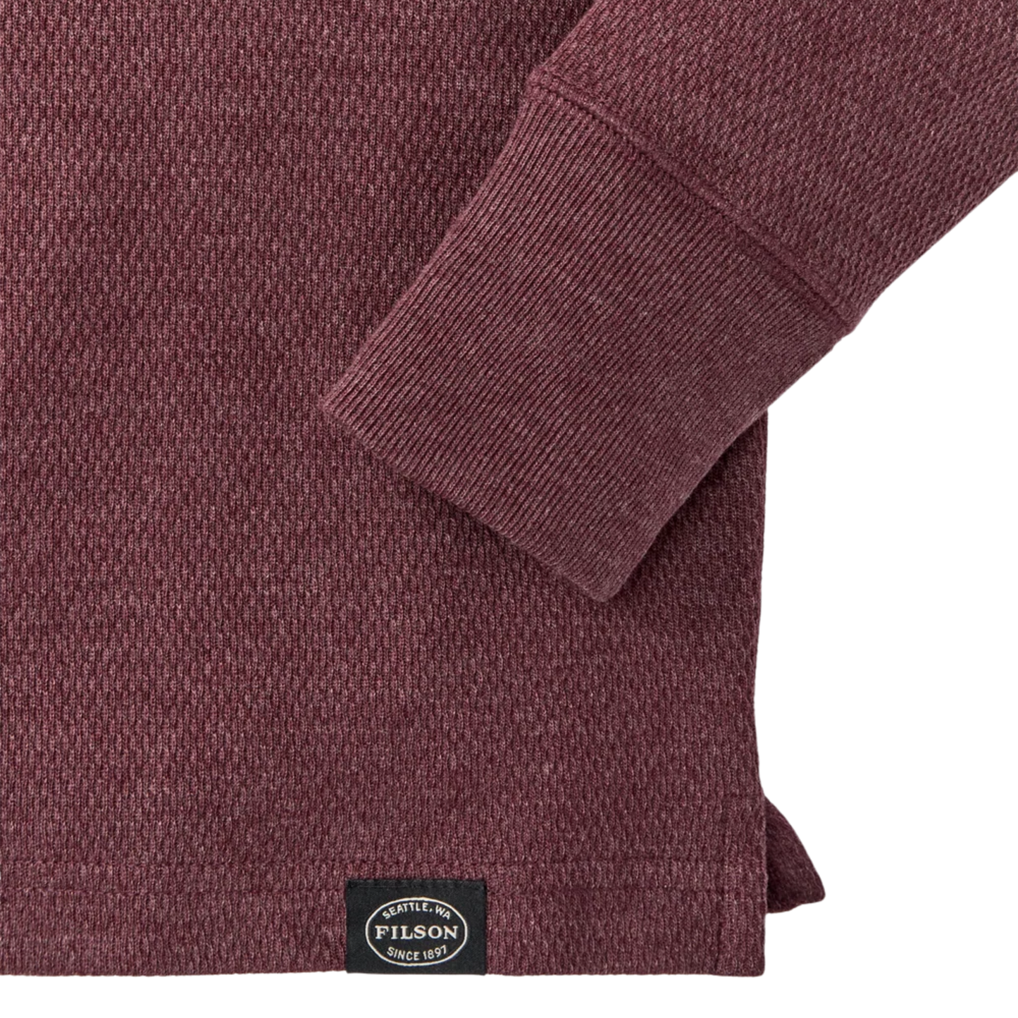 Waffle Knit Henley