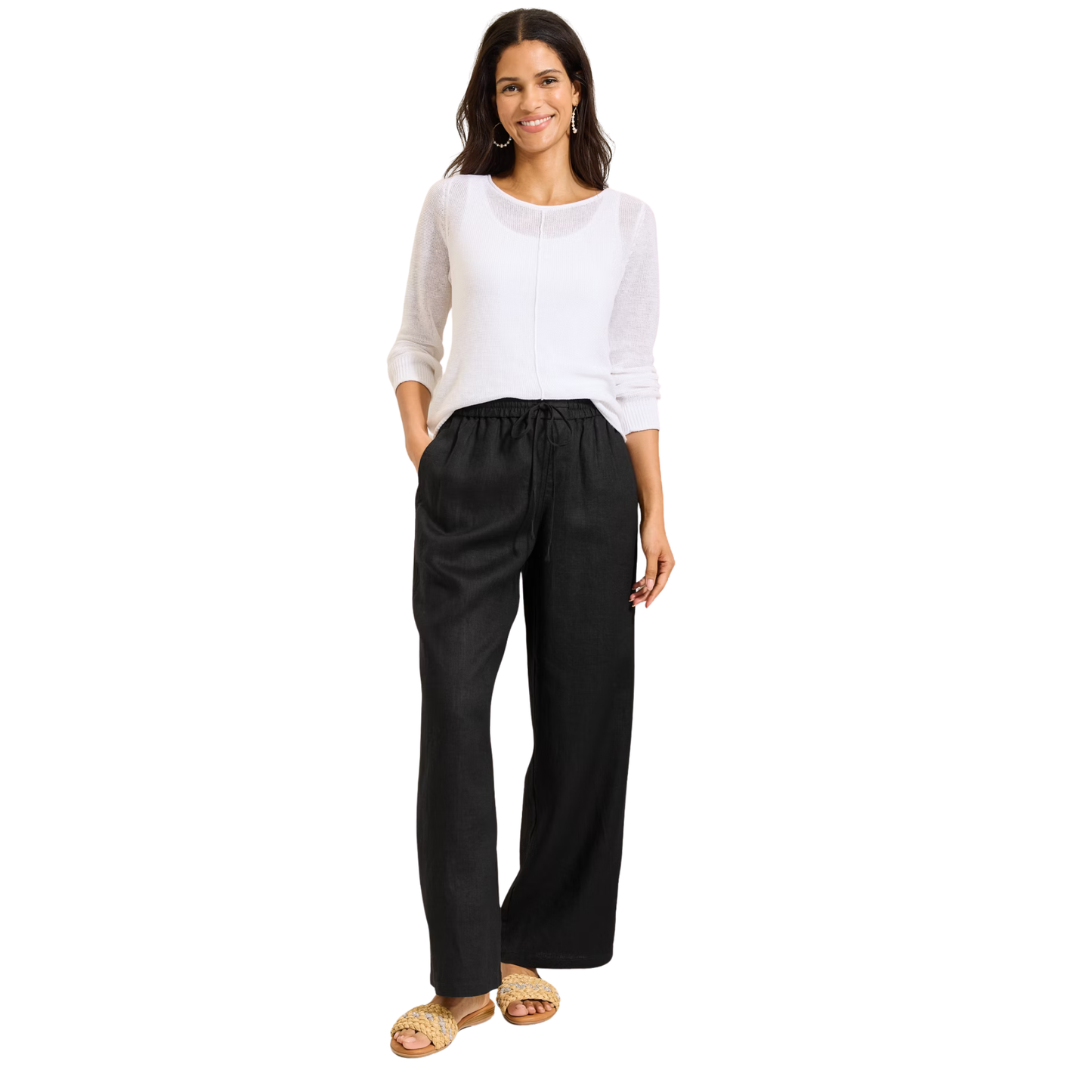 Two Palms Linen Easy Pants