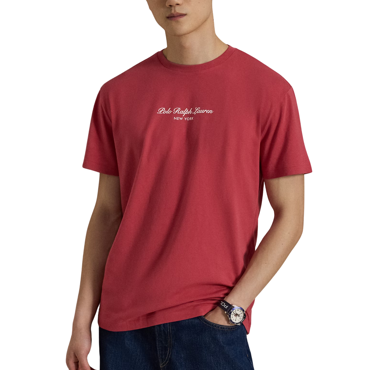 Classic Fit Logo Jersey T-Shirt