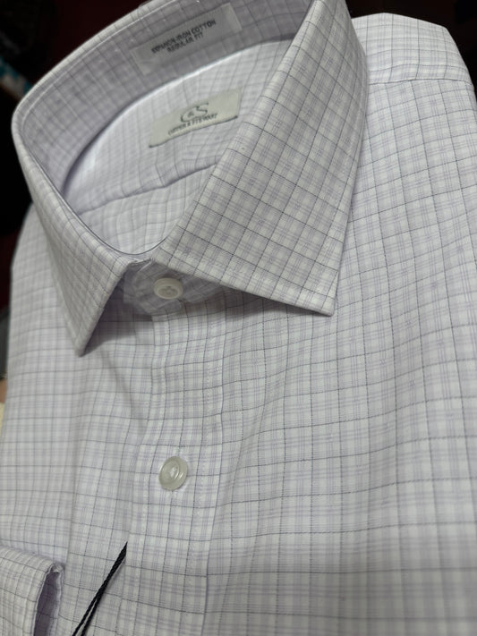 Lavender Over Plaid SC