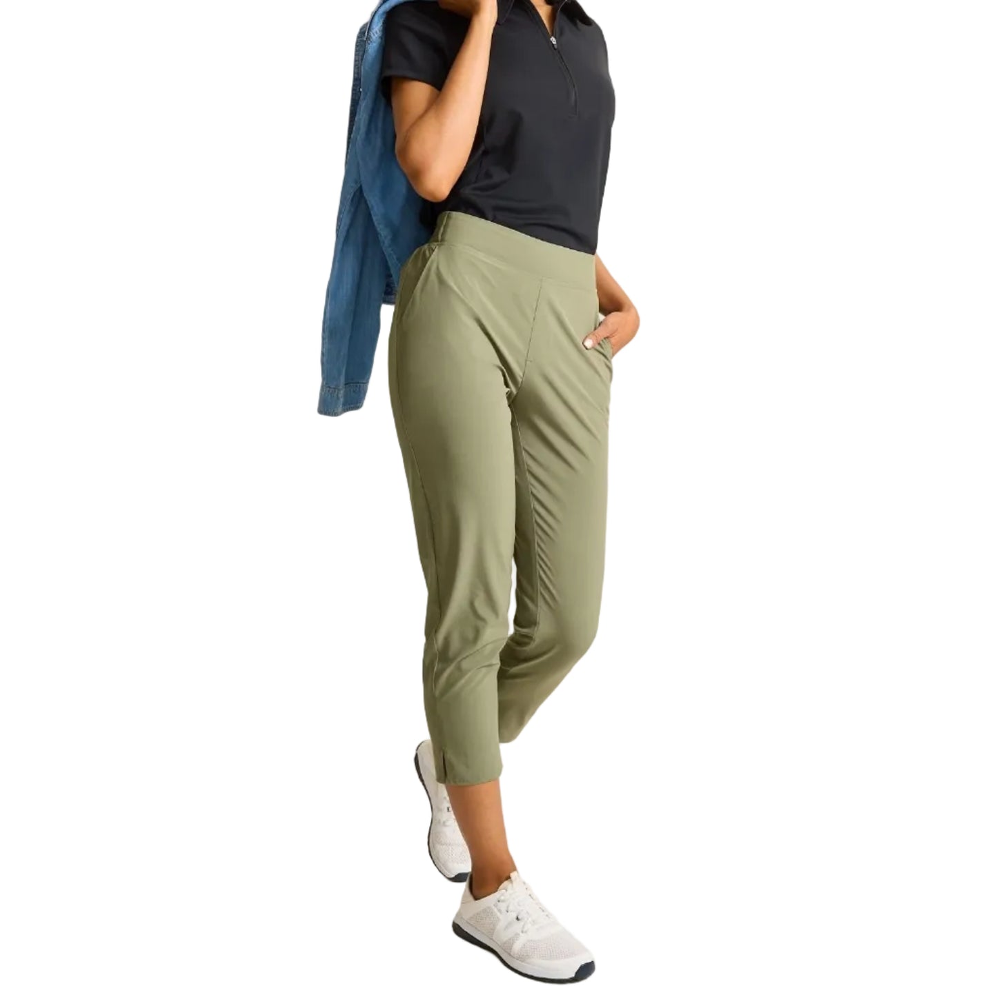 Alicia Cropped Easy Pants