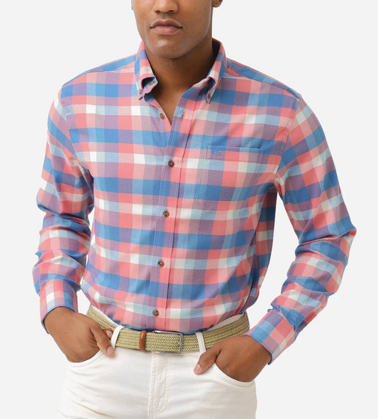 Radcliffe Plaid Intercoastal Flannel Sport Shirt
