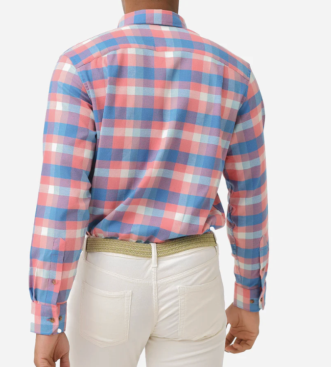 Radcliffe Plaid Intercoastal Flannel Sport Shirt