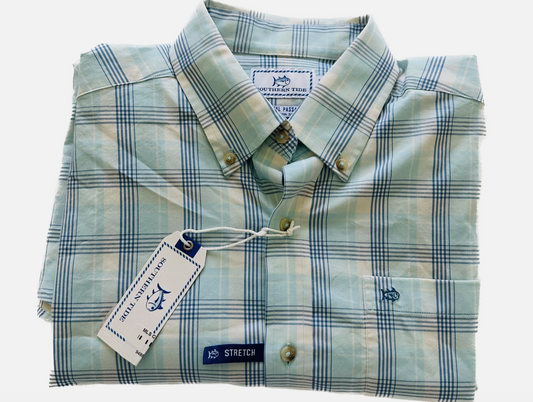 Carson Plaid Long Sleeve Sport Shirt