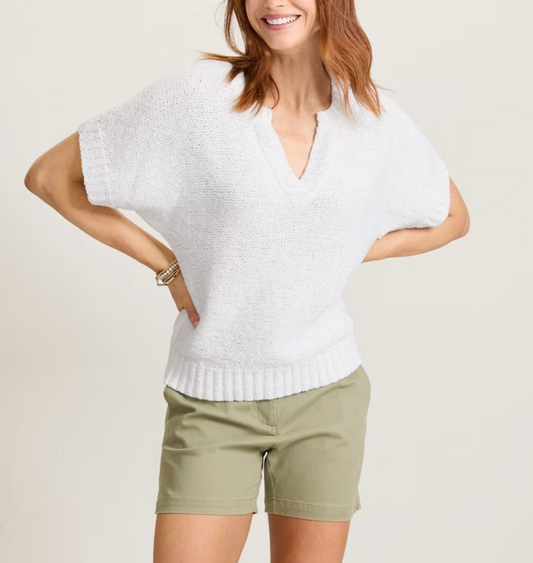 Harbor Pebble SS Sweater