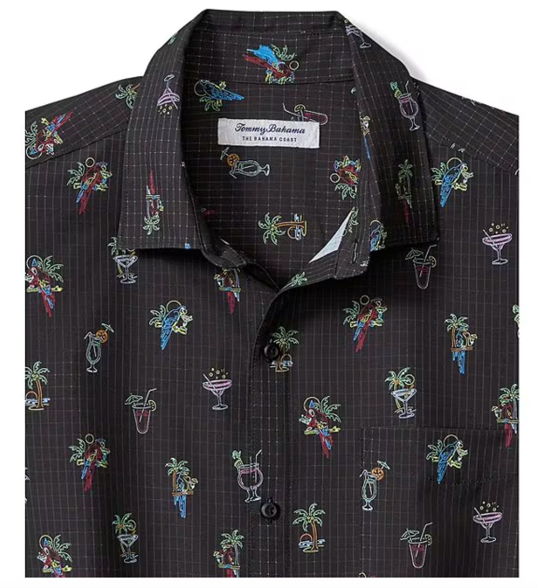 Bahama Coast Neon Sips SS Shirt