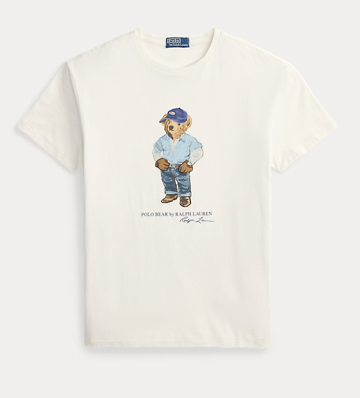 Classic Denim Polo Bear T-Shirt