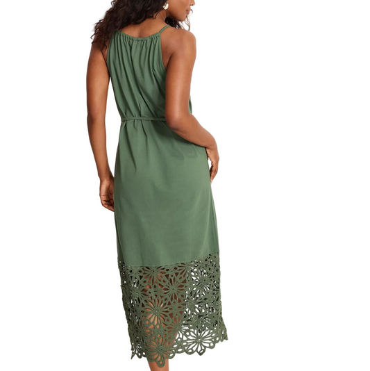 Islandscape Halter Dress