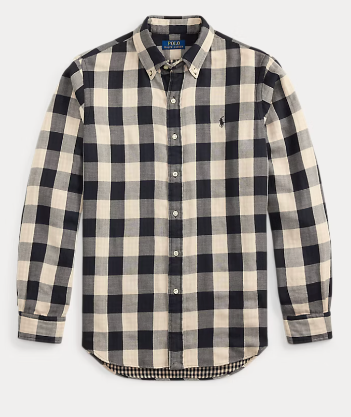 Plaid Double-Faced Shirt