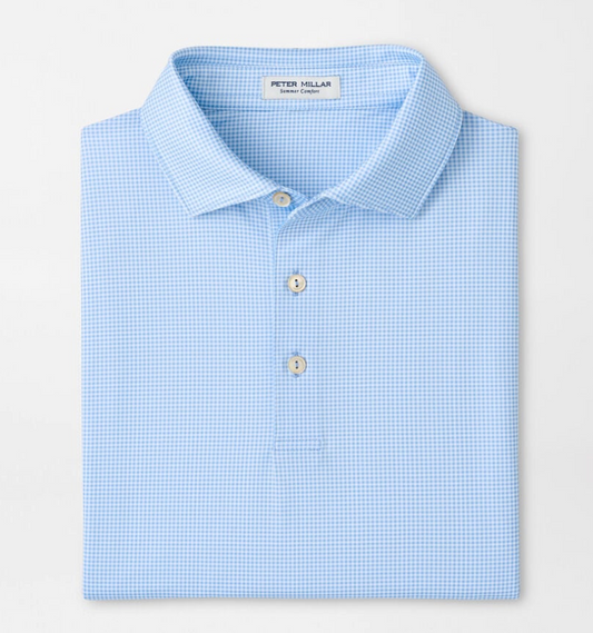 Gingham Performance Polo