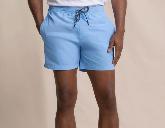 Solid Maritime Swim Trunk
