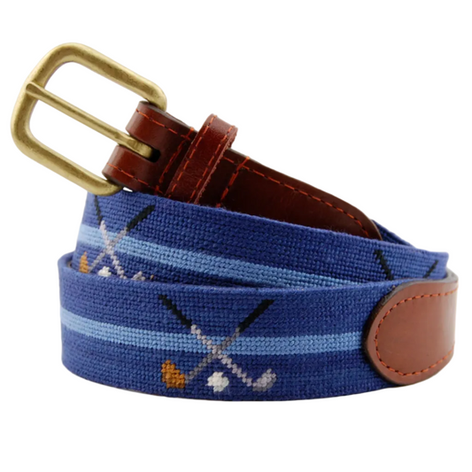 Crossed Clubs Belt