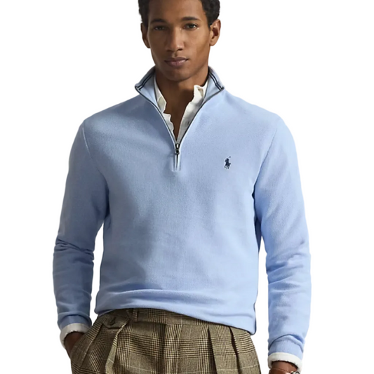 Luxury Jersey Q-Zip Pullover