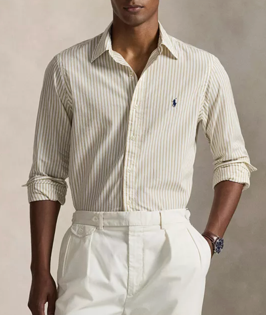 Striped Broadcloth Shirt
