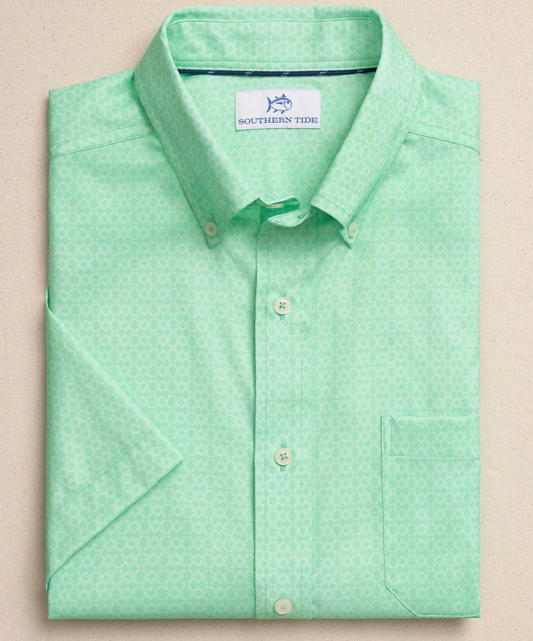 Seaside Geo CB SS Shirt