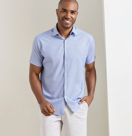 Patton Perf Poplin SS Shirt