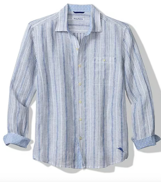Blue Royal Stripe Woven Shirt