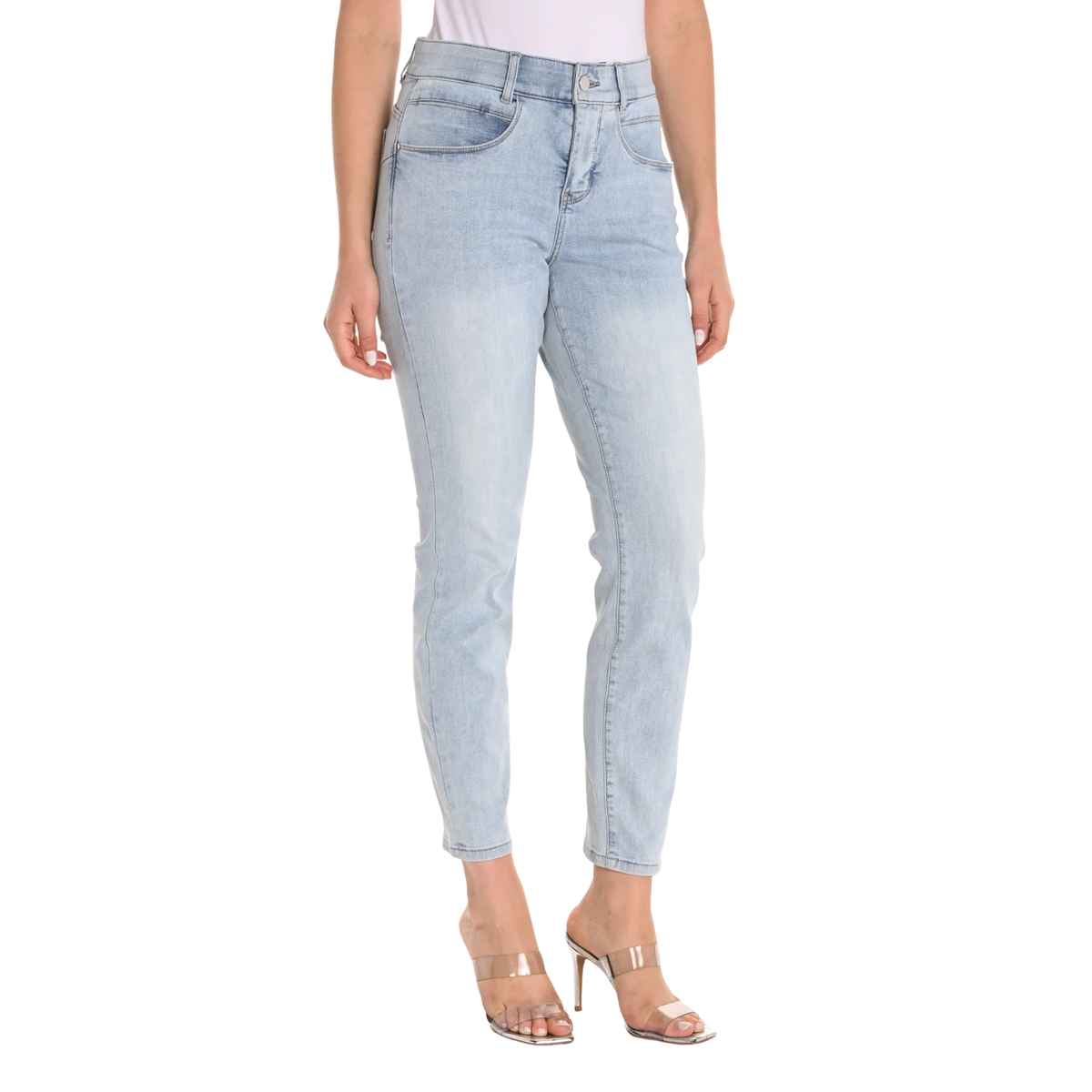 Slim High Rise Jeans