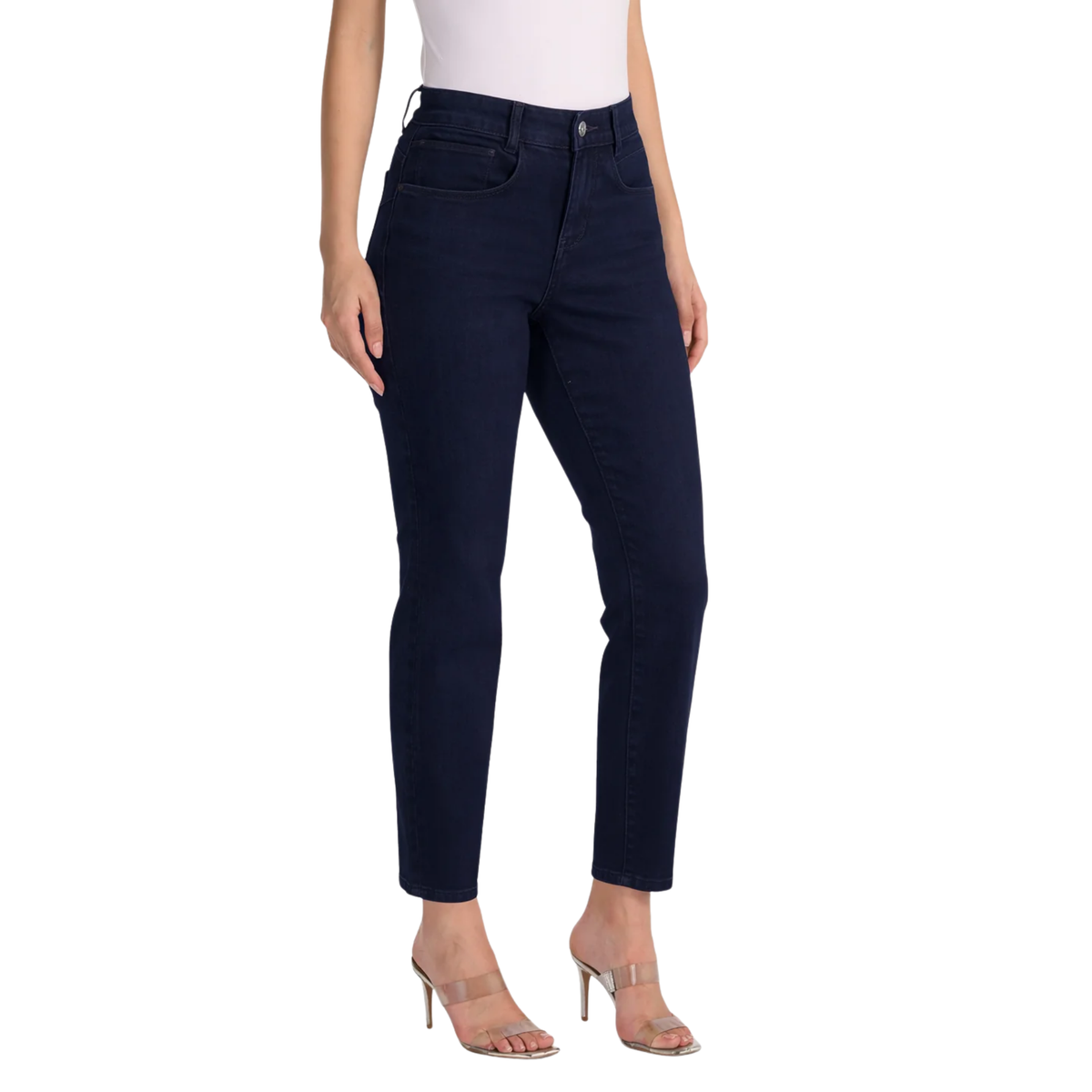 Slim High Rise Jeans