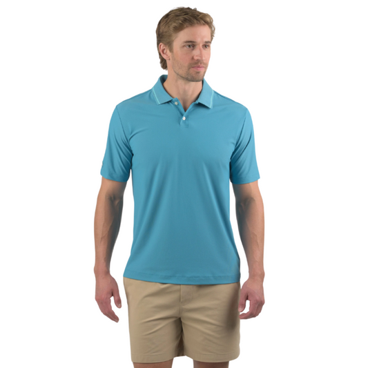Ocean Eyes Textured Polo