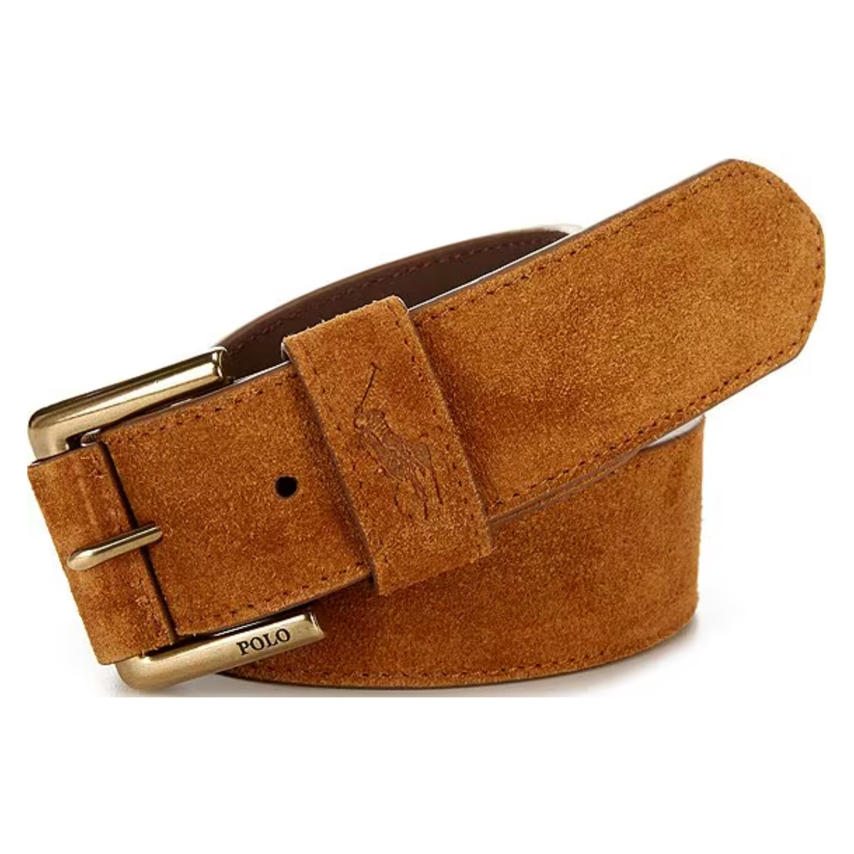 Signature Pony Suede Belt