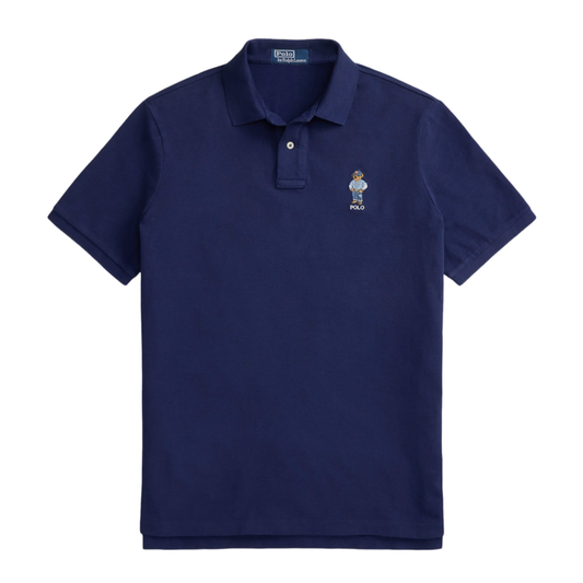 Polo Bear Mesh Polo Shirt