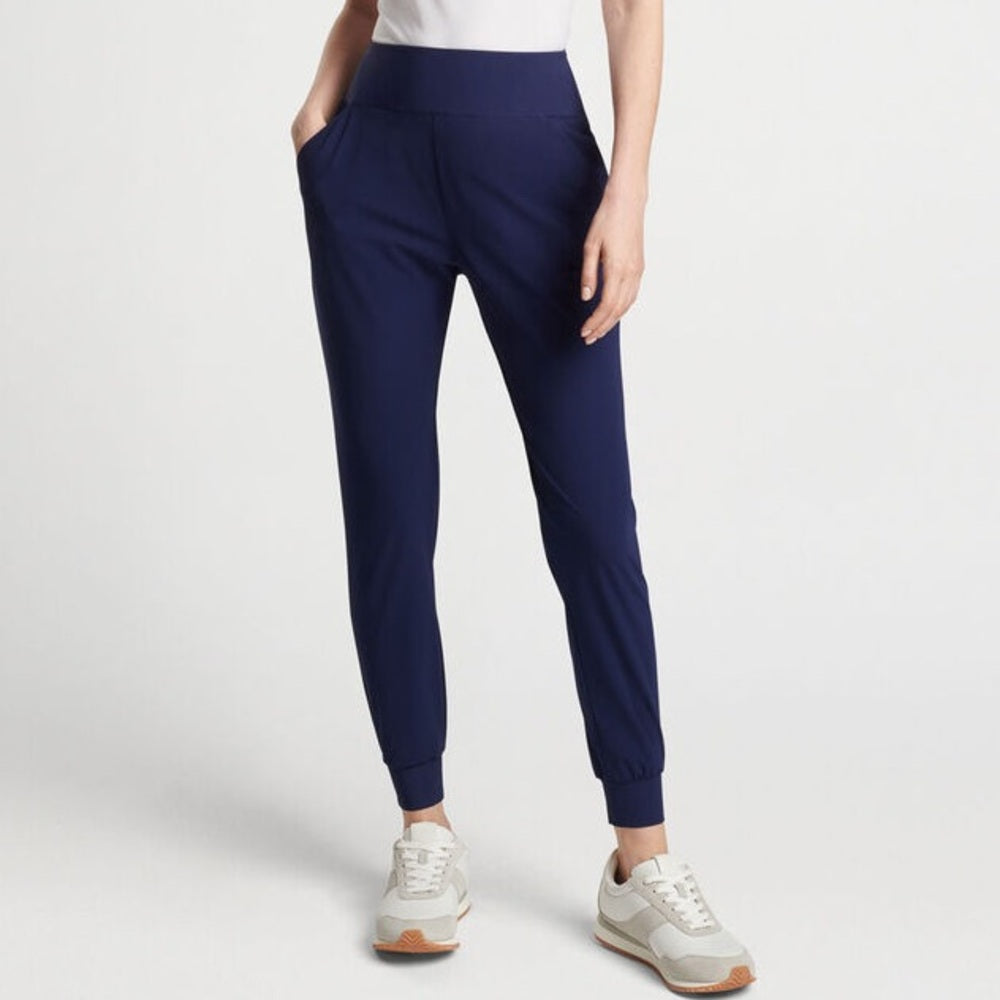 NEW Peter MILLAR Stellar Performance Jogger Pants Navy Blue